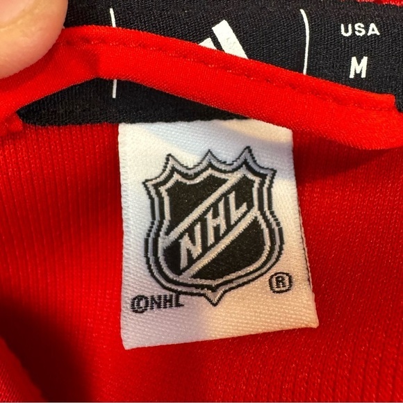 NWT Adidas x Washington Capitals Game Mode NHL Hoodie in Red Size Medium - Picture 9 of 13